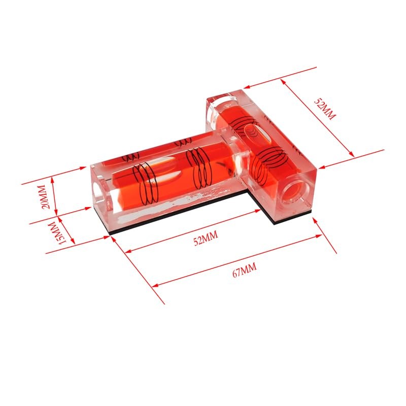 Magnetic Function T-Shaped Mini Level Platform can be Used with