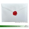 120 Envelope Stickers in Wax Seal Design for Invitations, Wedding,
