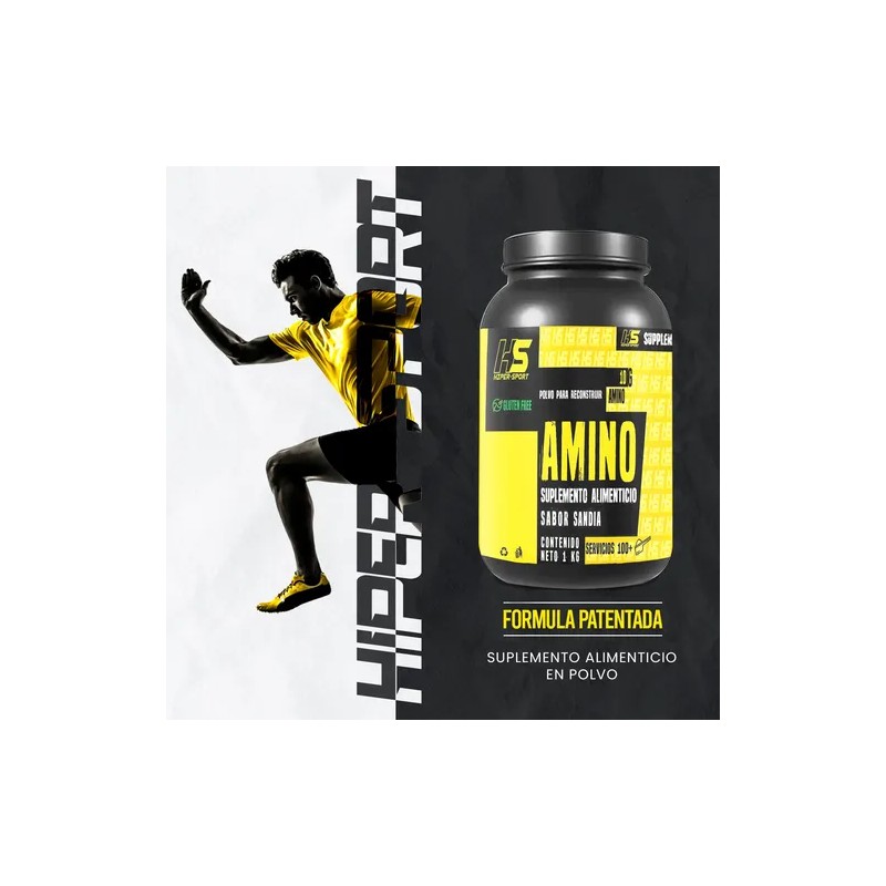 Aminoacidos Bcaas Hiper Sport 1kg