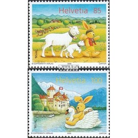 Prophila Collection Schweiz 1923-1924 (Complete Edition) Stamped 2005 Children's Book Figure Felix the Rabbit (Stamps for Collectors)