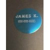 Unbranded LUGGAGE TAG KEY TAG WITH FREE PERSONALIZING OVAL 2.5"
