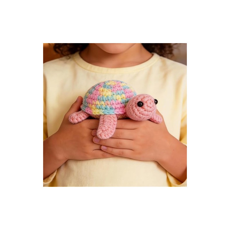 Crochetta - Kit de ganchillo para principiantes, kit de ganchillo