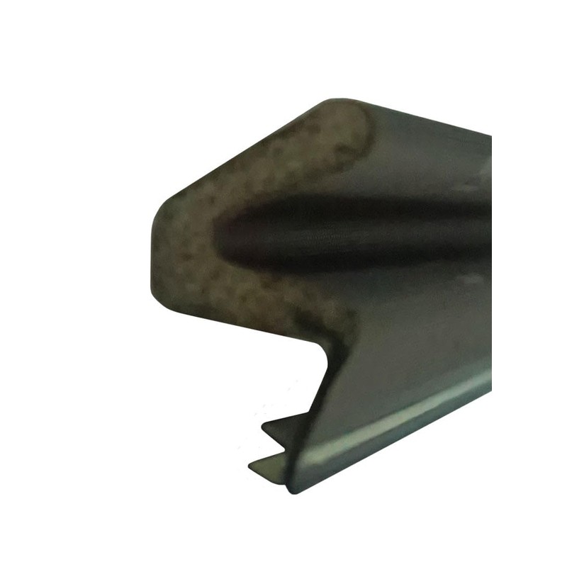 WRS .650" Q-Lon Door Seal/Weatherstripping with Kerf Mount - Bronze