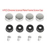2PCS Stainless Steel License Plate Frame Cover Holder for Genesis