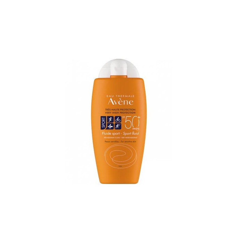 Avene Solaire Fluid Sport SPF50+ 100ml Sunscreen for Face &