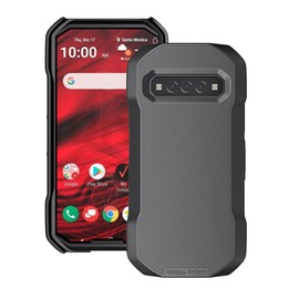 Wireless PROTECH Case Compatible with Kyocera DuraForce PRO 3 (E7200), Protective Textured Case and Screen Protector(Black)