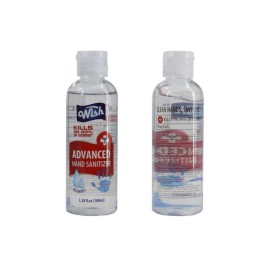 Wish Advance Hand Sanitizer Antiviral Antibacterial 3.38oz (24 PACK)