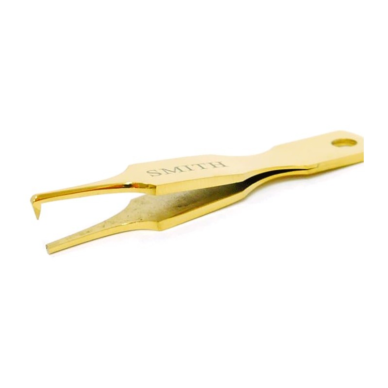 SMITH LTD Split Ring Tweezers EX Gold