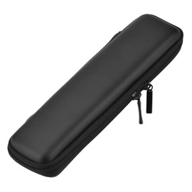 Ambertech EVA Pen Case, Leather Pouch, Zipper Type Cover, Waterproof, Pencil Case, Small Items, Pencil Case, Cram School, Pen Holder, Black, Job Celebration, School Entrance Celebration, Gift, Black