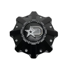 Dropstars Matte Black Wheel Center Cap 6056B212 S1209-08 6056K84-DS S1105-06-83