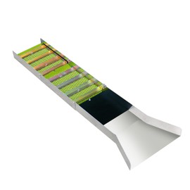 XINYICONG 50 inch Folding Aluminum Alloy Sluice Box,Gold Sluice Box,Sluice Box for Gold Mining with River, Creek, Gold Panning, Prospecting, Dredging