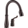 Delta Leland Oil Rubbed Bronze Kitchen Faucet with Pull Down
