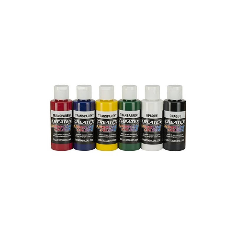 Createx 5801-00 Airbrush Paint Set, Multicolor
