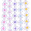 15 Yards 1inch Daisy Lace Trim Flower Applique Lace Ribbon