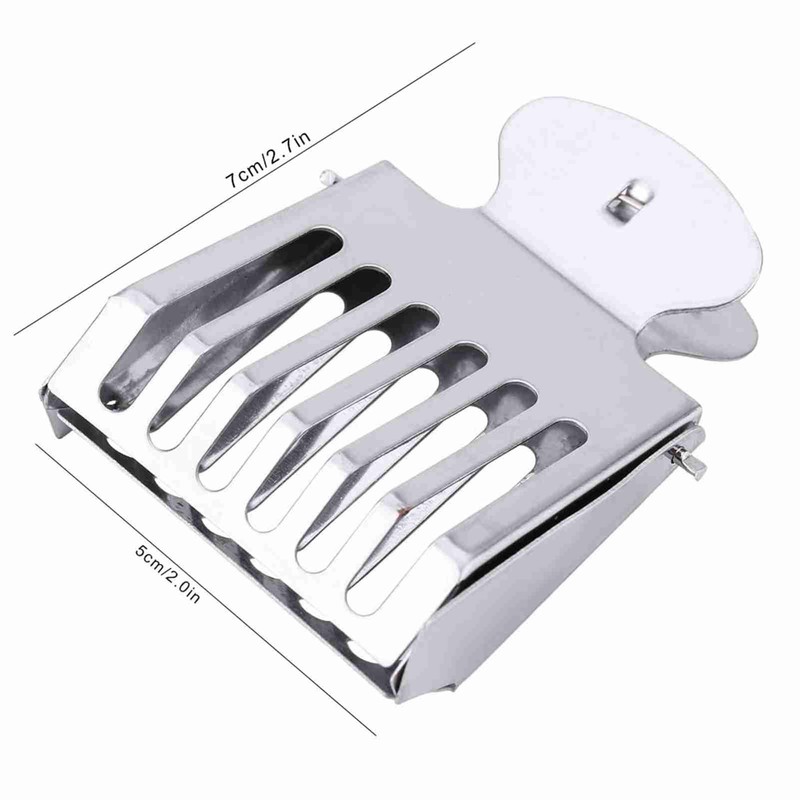 Zerodis, Stainless Steel Queen Bee Keeper Beekeeping Equipment Beekeeper Clip,