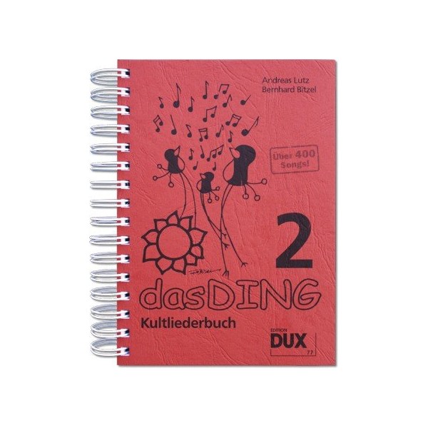 Das Ding Volume 2 – Liederbuch – Spiral-Bound with Guitar
