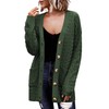 Zeagoo Womens 2024 Long Sleeve Chunky Cable Knit Fall Cardigans