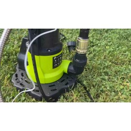 FLUENTPOWER Automatic Pool Cover Pump, 3/4 HP 3300GPH Submersible Water Pump