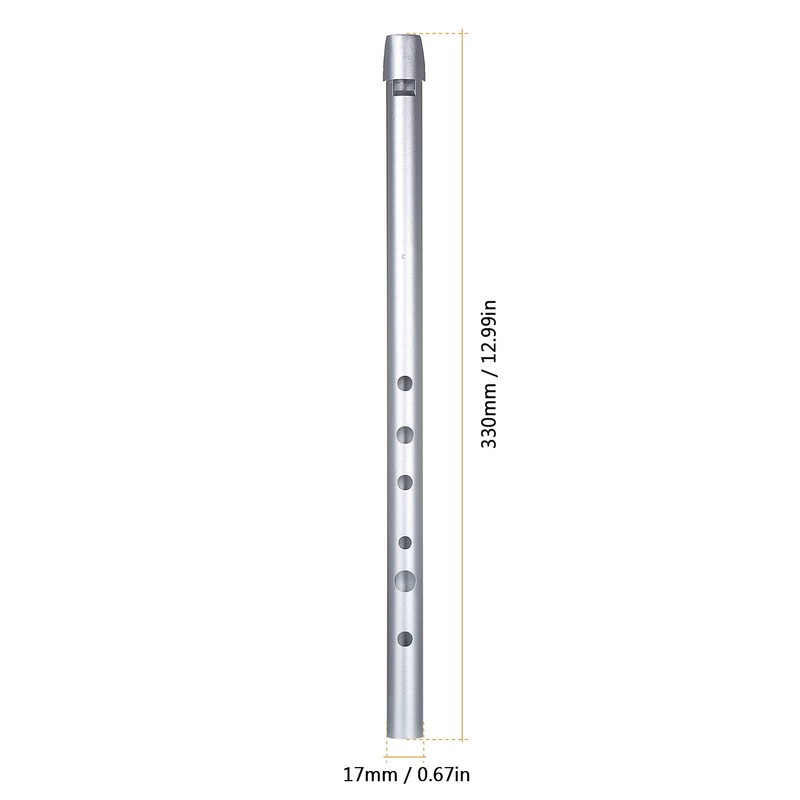 Irish Whistle Traditional Tin Penny Whistle 6 Holes Flute Wind