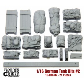 Value Gear 1/16 German Tank Bits Set #2 - 16-GTB-02 - Stug III  ValueGear Stowage