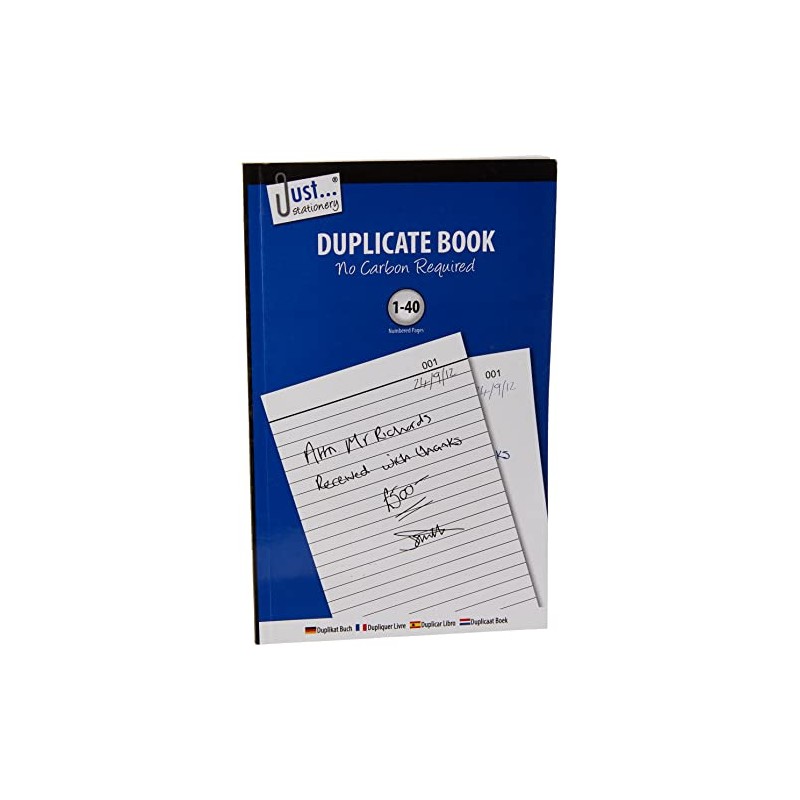 Just Stationary Duplicate Book