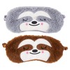 Pack of 2 Sleeping Eye Mask, Sloth Eye Mask, Cute