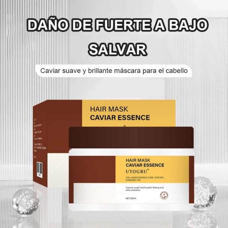 🔥 Mascarilla capilar 2025 caviar essence reparadora capilar Vitaminas y
