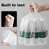 0.5 Gal Trash Bags Small 240 pcs Clear Strong Tiny