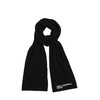 KARL LAGERFELD JEANS, Men's Essential Logo Scarf, Black, One Size,