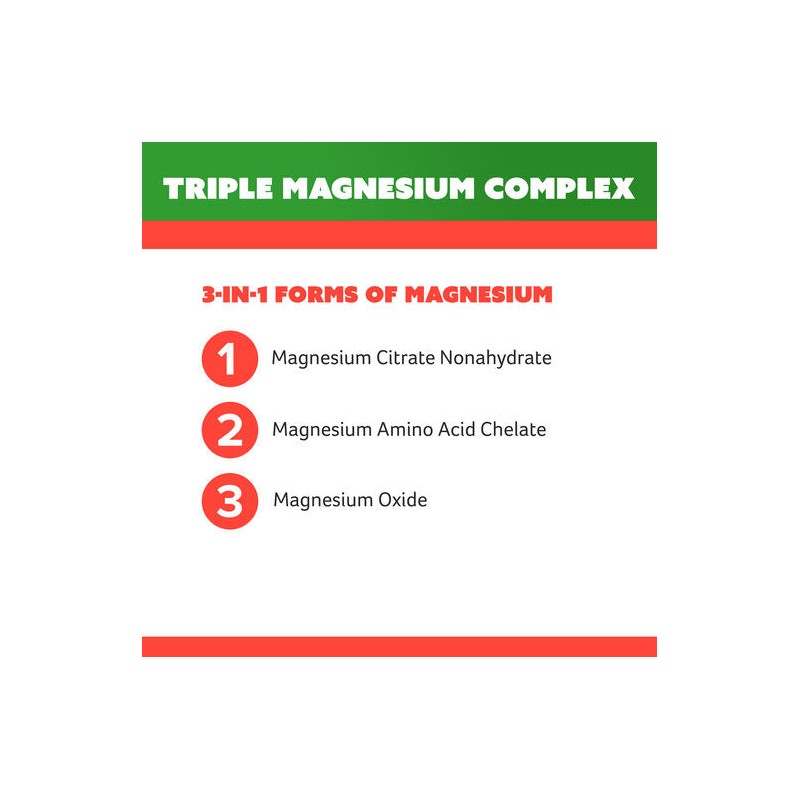 Cenovis Chewable Triple Magnesium Mg Raspberry Flavour Chewable Tablets 60