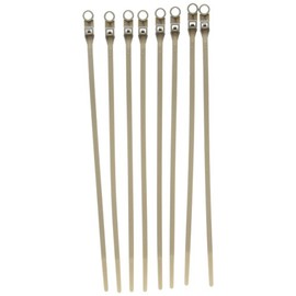 Gardner Bender 45-308MTG 50 lb Mounting Cable Tie (15/Bag), 8\, 2\", Gray/Black"