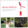 WOONEKY Loud Easy-to-Blow Emergency Whistle Sports Whistle Car Keychain Pendant