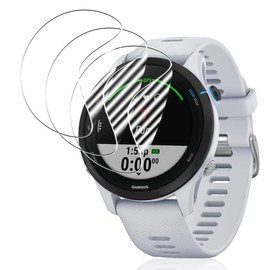 Yiunssy Screen Protector for Garmin Forerunner 255/255 Music, Pack of 3, HD Screen Protector, Full Coverage, Anti-Fingerprint, Screen Protector for Garmin Forerunner 255/255 Music