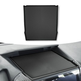 neynavy 1 PC Dashboard Mats Compatible with Subaru Crosstrek/Impreza 2018-2022 2023 and Subaru Forester 2019-2023, Interior Center Console Liner Non-Slip Inserts Rubber Mats (Black), NEYBFHD901BL-1PS