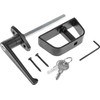 Yaegoo 2 Pack 4-1/2" Stem Shed Door Lock T-Handle Lock