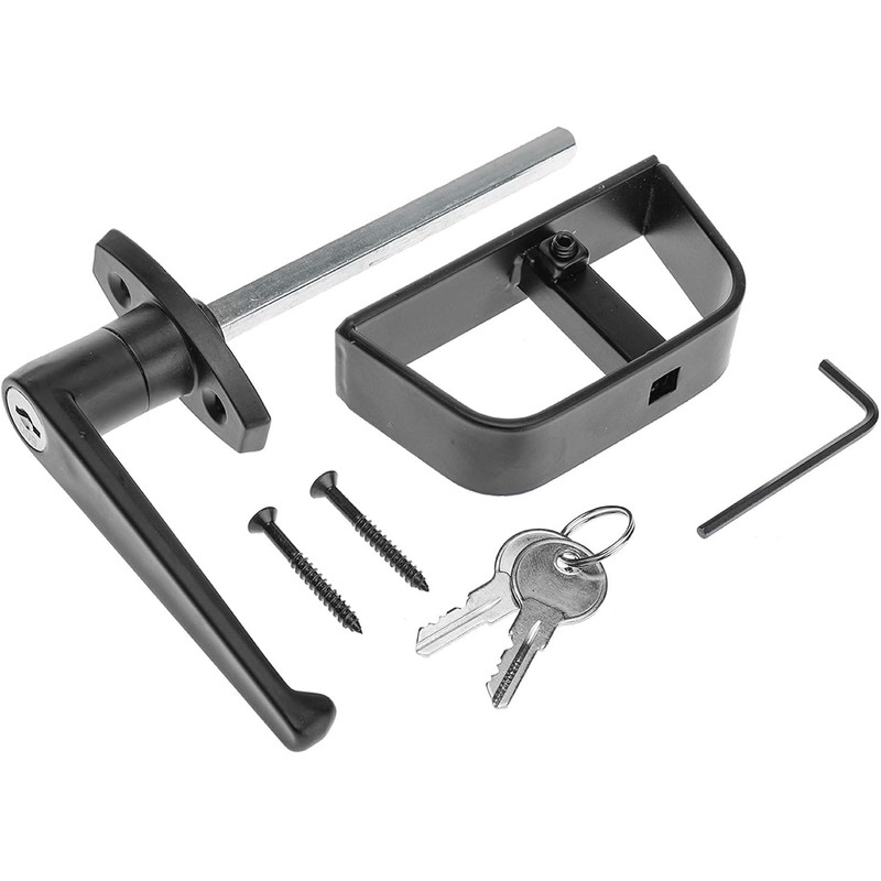 Yaegoo 2 Pack 4-1/2" Stem Shed Door Lock T-Handle Lock