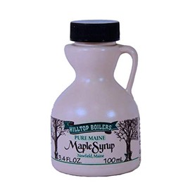 Pure U.S Grade A Maine Maple Syrup - 3.4 FL OZ Jug, 1 count, Gift Size, Amber Color, Rich Taste