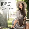Vegan Leather Crossbody Fashion Shoulder Bag with Adjustable Strap