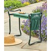 Burpee Multi-Function Garden Kneeler Seat with Padded Cushion and Detachable