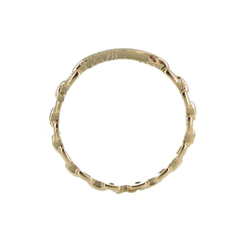 LES POULETTES BIJOUX - Gold Plated Small Ring Chain Bracelets