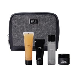 FAS Trial Kit / The Clear Cleansing Gel / The Clear Cream Soap / The Black Essence / The Black Cream / Pouch Skin Care