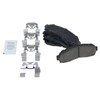 TRQ Front Brake Pad & Rotor Kit Brake Pads Brake