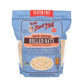 Bob's Red Mill Gluten Free Quick Cooking Rolled Oats, 28 Oz