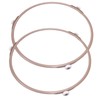 2 Pack 7 Inch Microwave Turntable Ring Microwave Roller Ring,