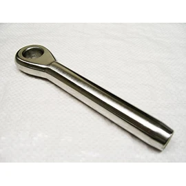 Stainless Steel Swage Eye Terminal 6MM (Wire Rope Cable Rigging)