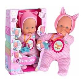 Nenuco Bebé 5 Funciones, Habla, Ríe, Llora, Chupa, Blandito