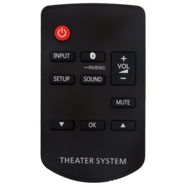 Allimity N2QAYC000121 Replacement Remote sub N2QAYC000098 fit for Panasonic Home Cinema Audio System SC-ALL30 SC-ALL70 SC-HTB400 SC-HTB580 SC-HTB600 SC-HTB680 SC-HTB685 SC-HTB690 SC-HTB880 SC-HTE180