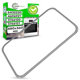 Oven Seal 480 x 360 4 Hooks mm with Original Code 6432220 4696921 3766120 3766121 4417790 4696920 02846905 for Miele for Privileg ONIX TECH