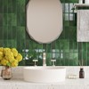 CRE8TIVE 16 Sheets Green Peel and Stick Backsplash for Kitchen