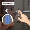 Milocks Keyless Entry Keypad Door Lock - Upgraded Smart Electronic